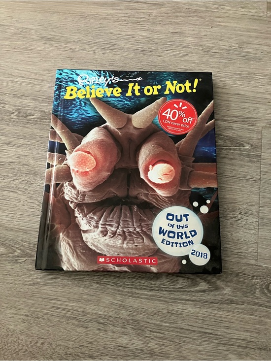 Scholastic Other - 3/$15 Ripley's Believe It or Not! Out of This World Edition - Brown/Blue Cover